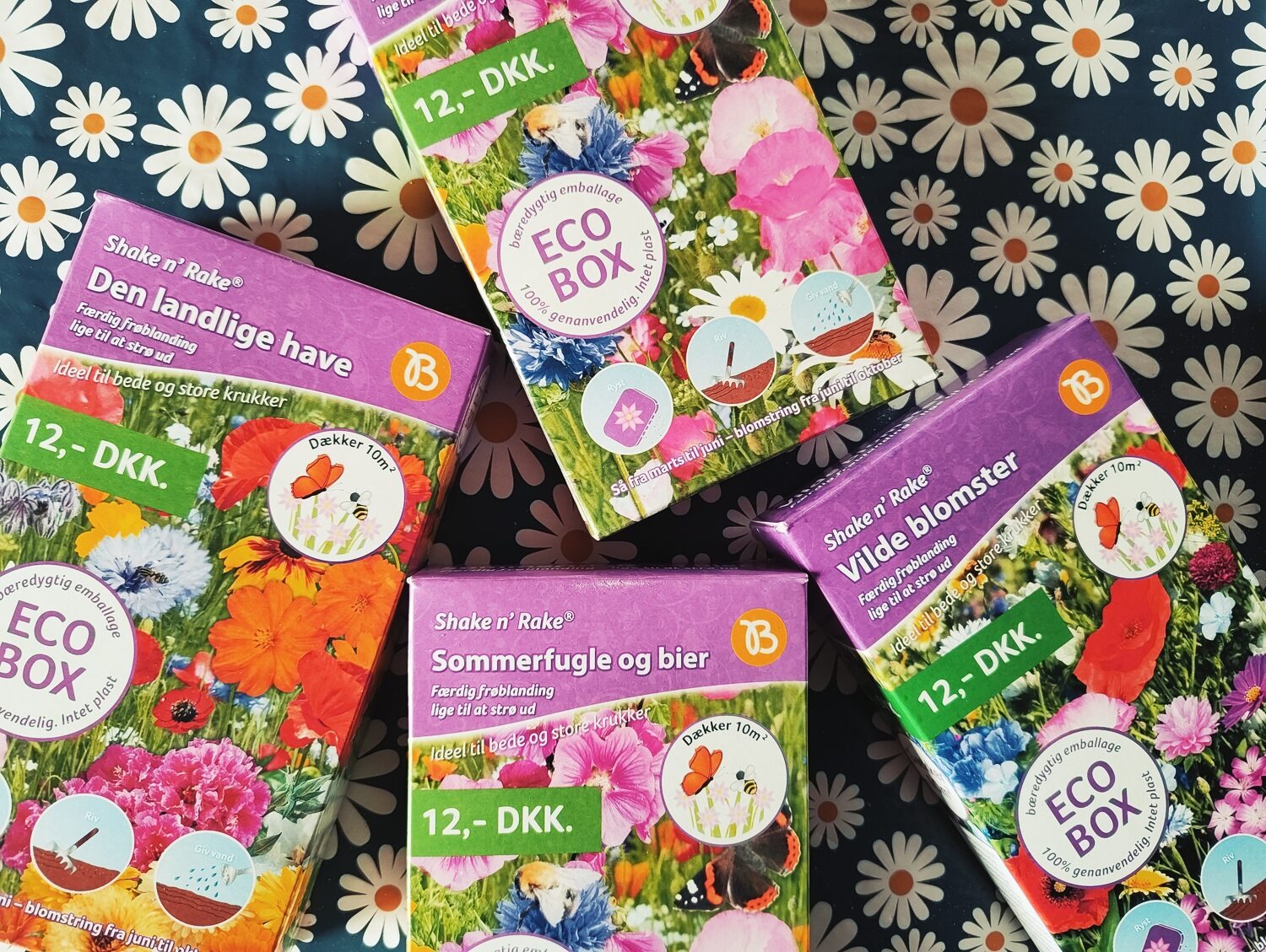 It appears that our first attempt at planting flowers hasn't been the success we hoped for. But by a happy coincidence, our local supermarket has flower seeds on offer, so we're ready for the second round. This time, we'll wait until the temperatures are well above +15°C before sowing the seeds.