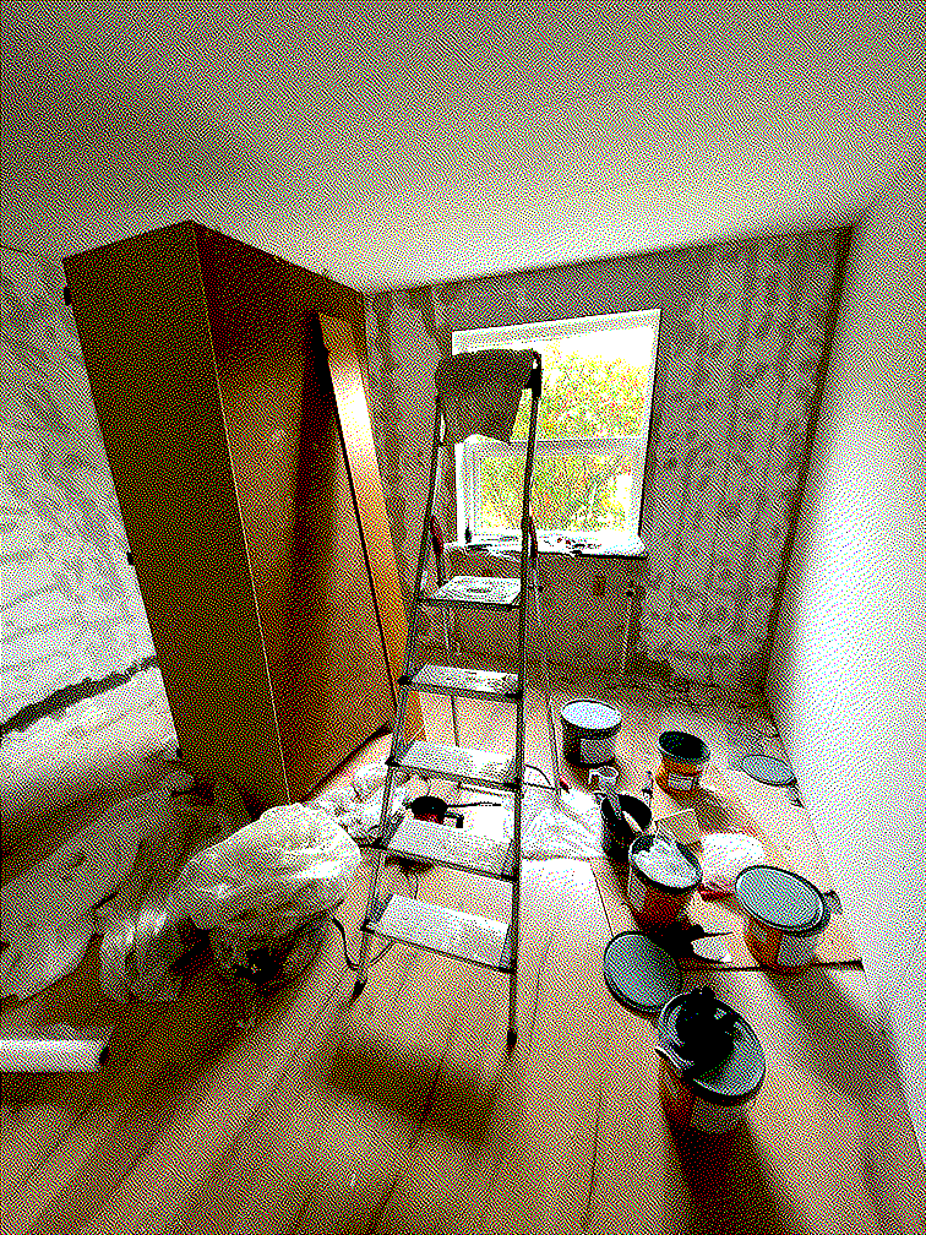 We've finally reached a point, where we can clear the room to make it ready for the next stage.
