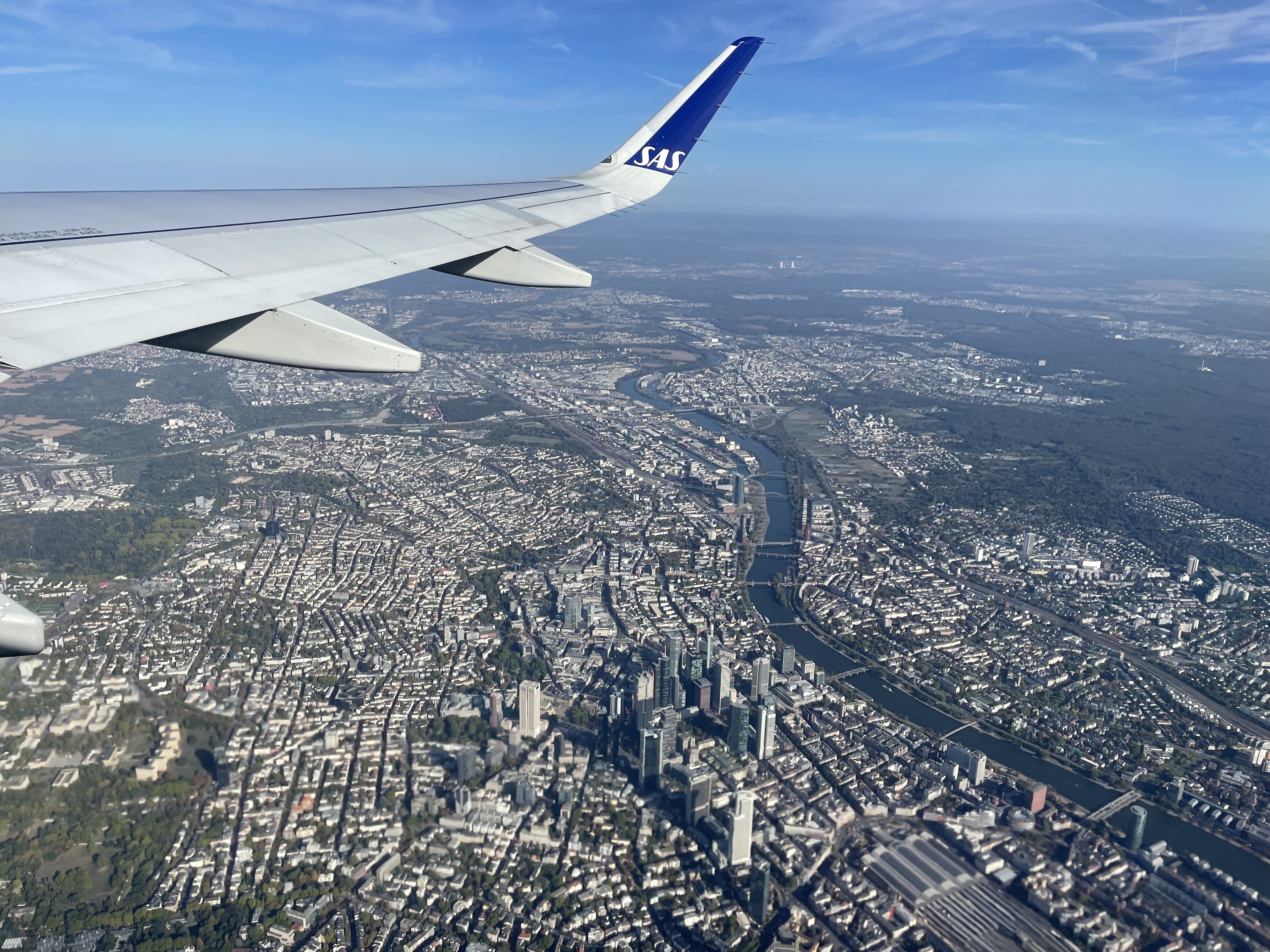 Goodbye, Frankfurt! Thanks for feeding and treating us well.