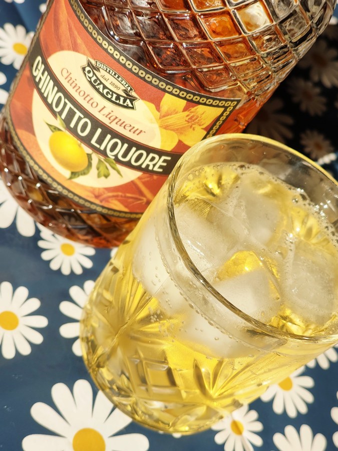The genius (me) strikes again. One part Chinotto liquore + three parts of tonic = summer perfection.