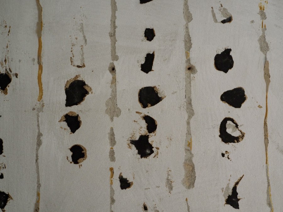 Removing glue leftovers and filling holes is a boring job that requires nothing but muscle power. And when I'm about to give up, I ask myself, "Would you rather be sitting through an all-hands or QBR, listening to a middle manager droning on about AI bullshit?" And just like that, I feel a boost of energy and joy.