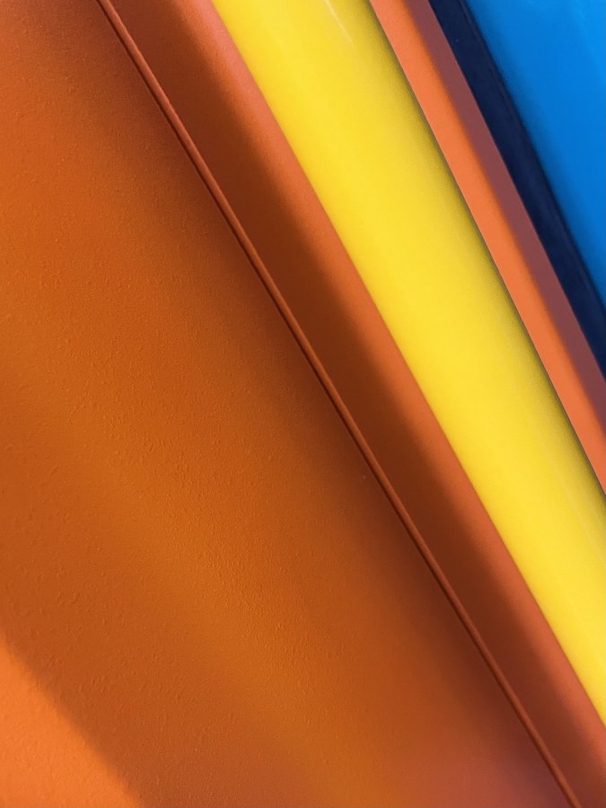 U-Bahn color abstract.